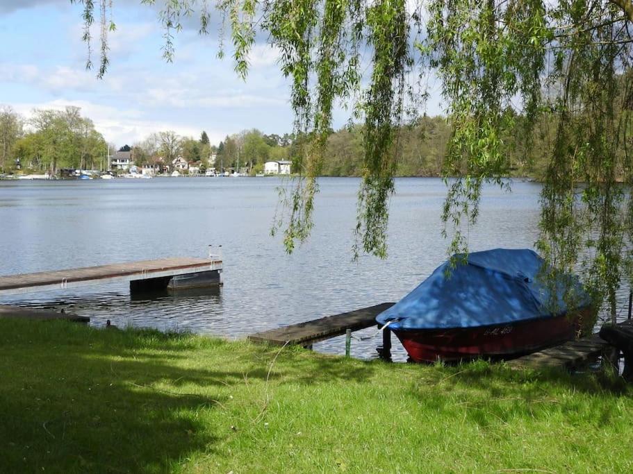 Dachwohnung Mit Wasserblick Und Eigenem Bootssteg Berlijn Buitenkant foto