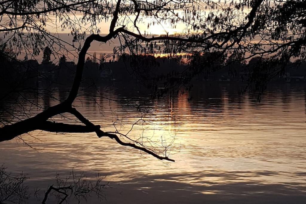 Dachwohnung Mit Wasserblick Und Eigenem Bootssteg Berlijn Buitenkant foto