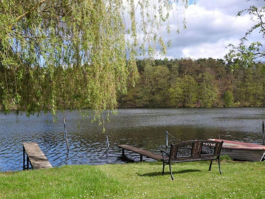 Dachwohnung Mit Wasserblick Und Eigenem Bootssteg Berlijn Buitenkant foto
